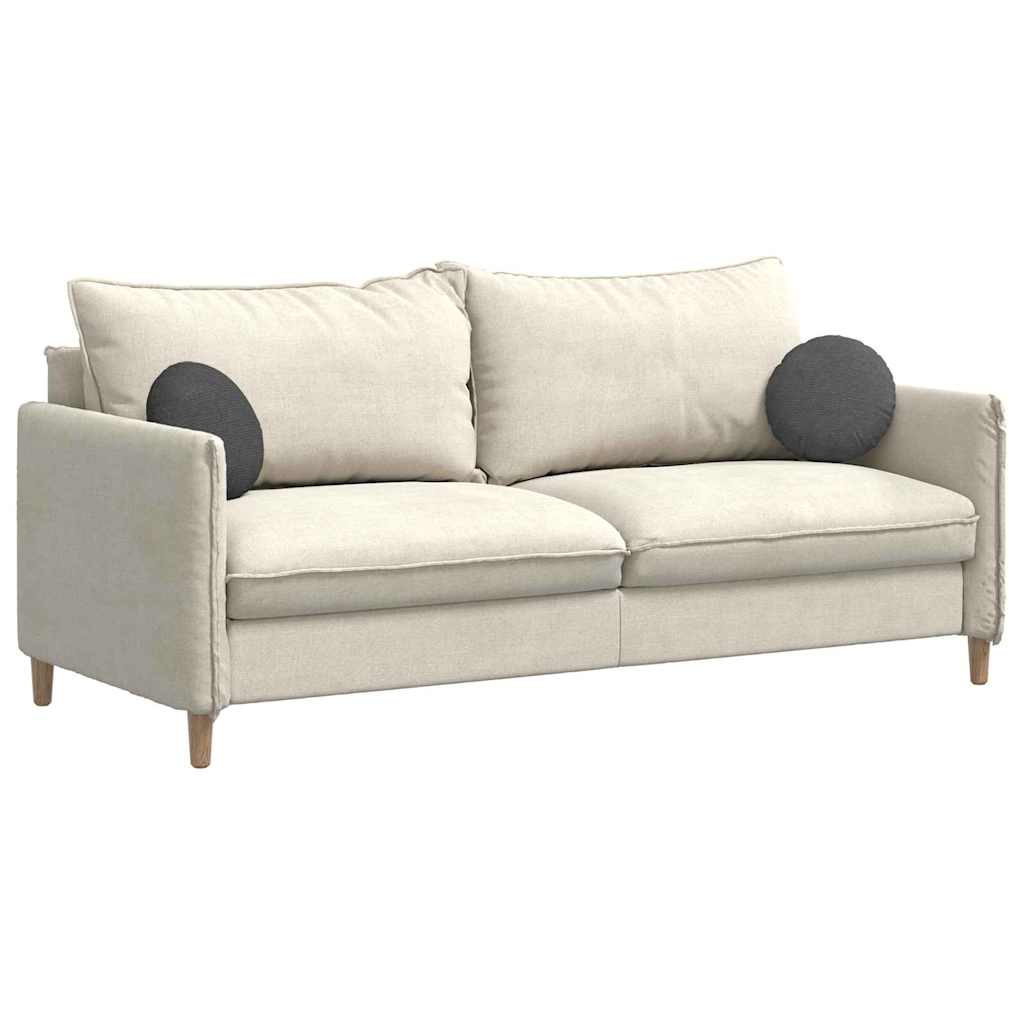 Cuscini per Seduta 2 pz Tessuto in Cords Grigio scuro