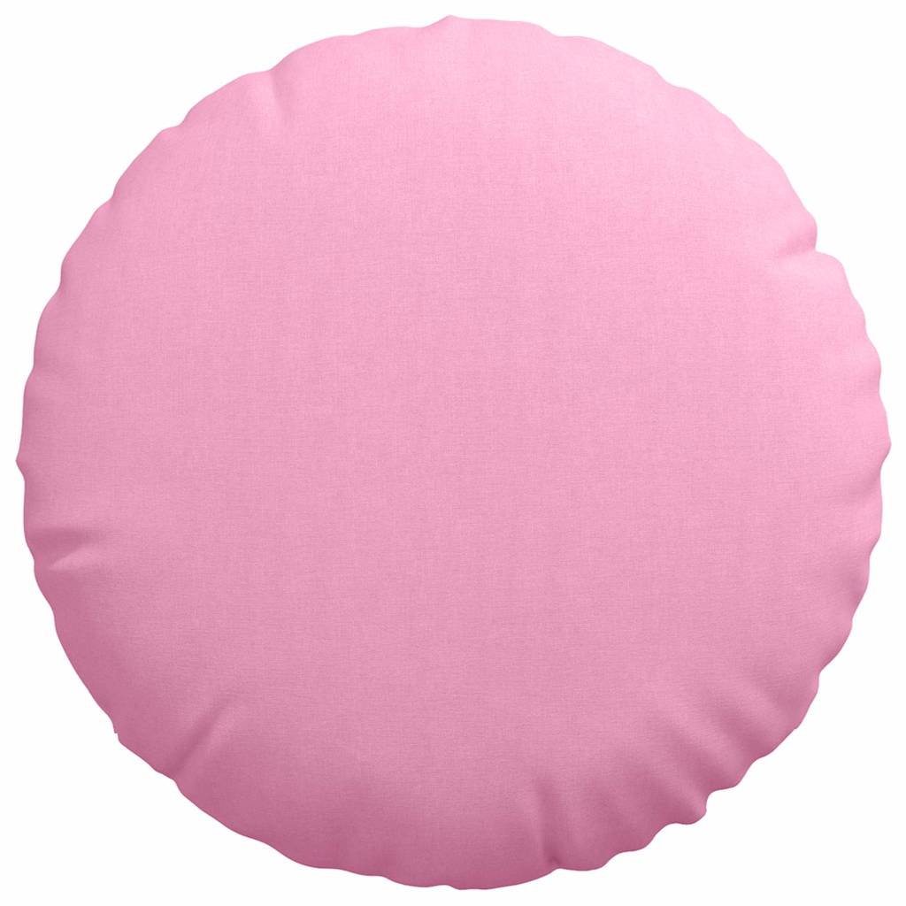 Cuscini per Seduta 2 pz Tessuto Rosa Ø80 x 29 cm