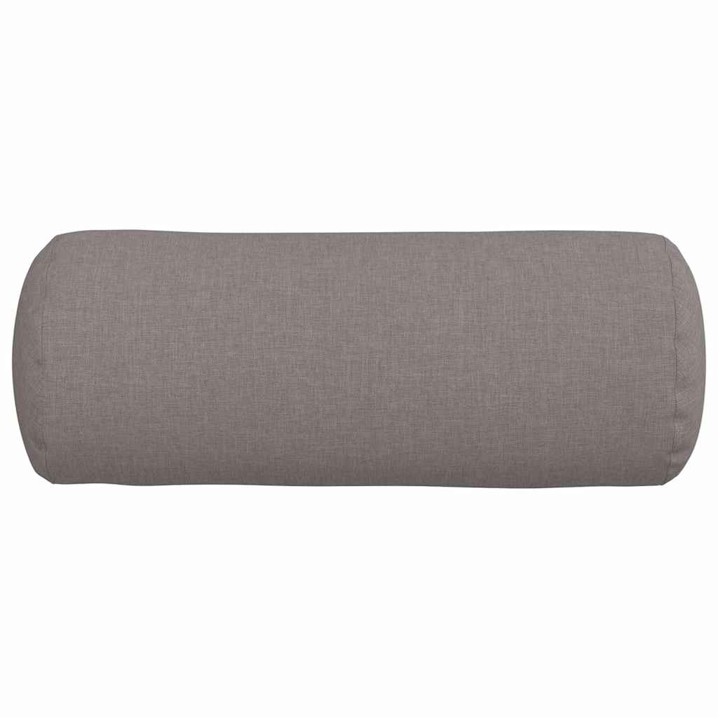 Cuscini a rullo 2 pz Tessuto Talpa Ø 15 x 40 cm