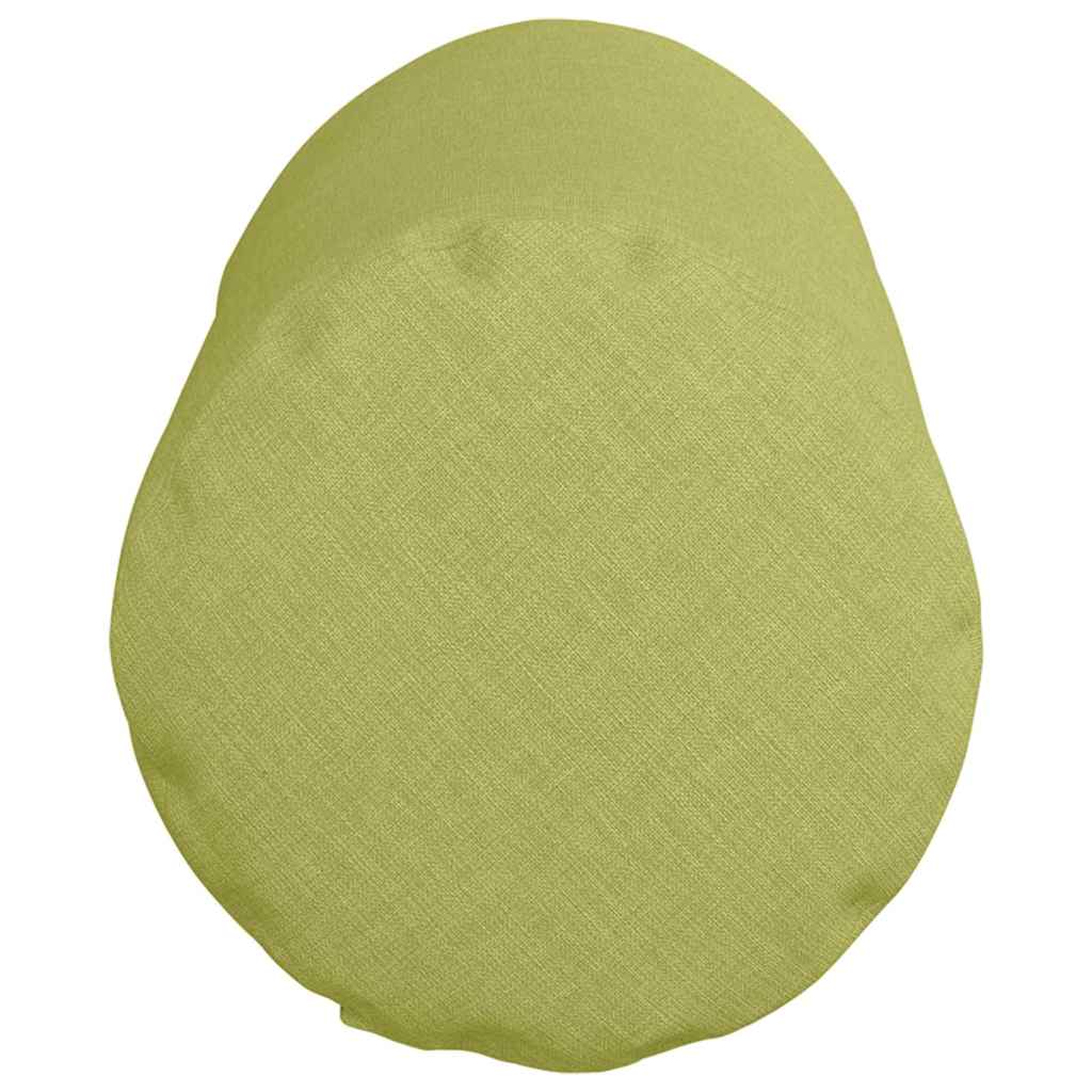 Cuscini a rullo 2 pz Tessuto Verde chiaro Ø 15 x 40 cm
