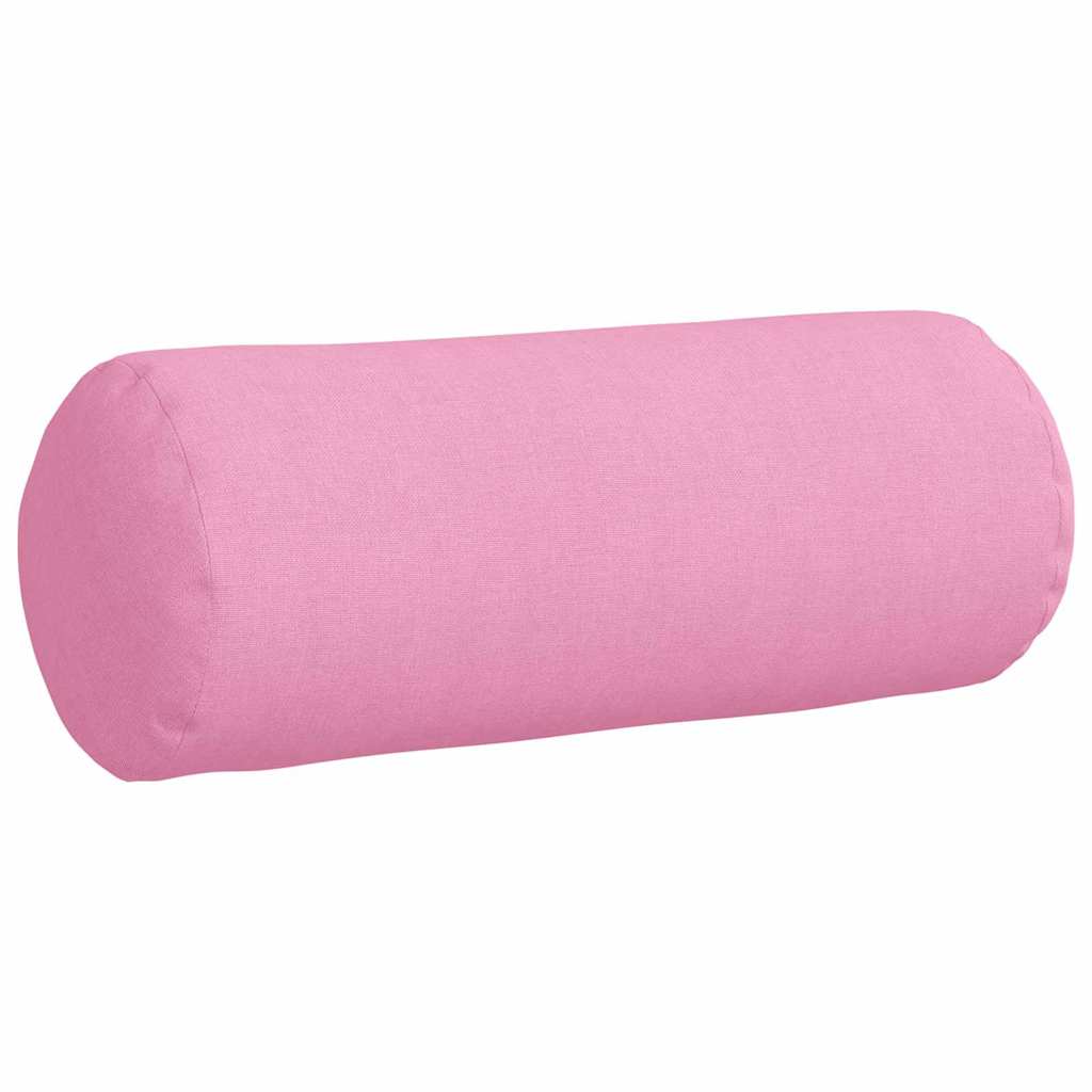 Cuscini a rullo 2 pz Tessuto Rosa Ø 15 x 40 cm