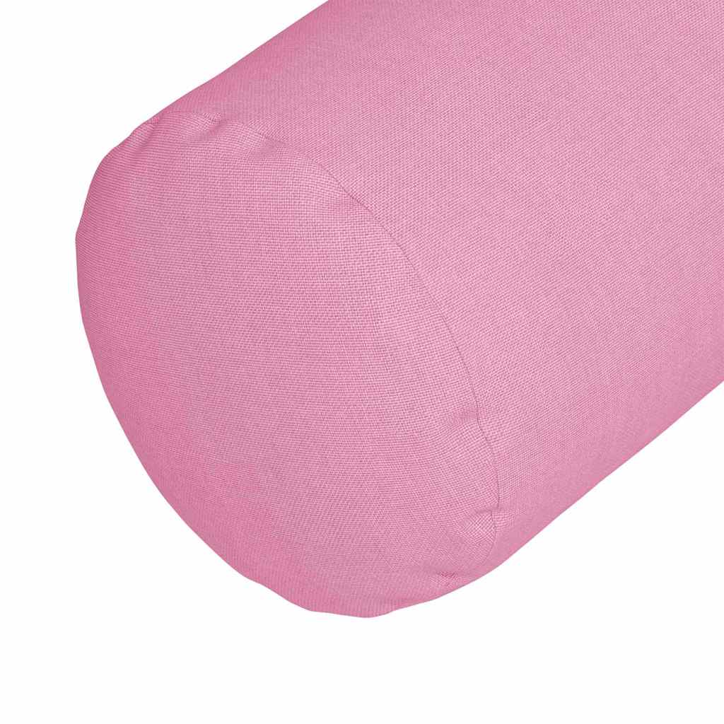 Cuscini a rullo 2 pz Tessuto Rosa Ø 15 x 40 cm