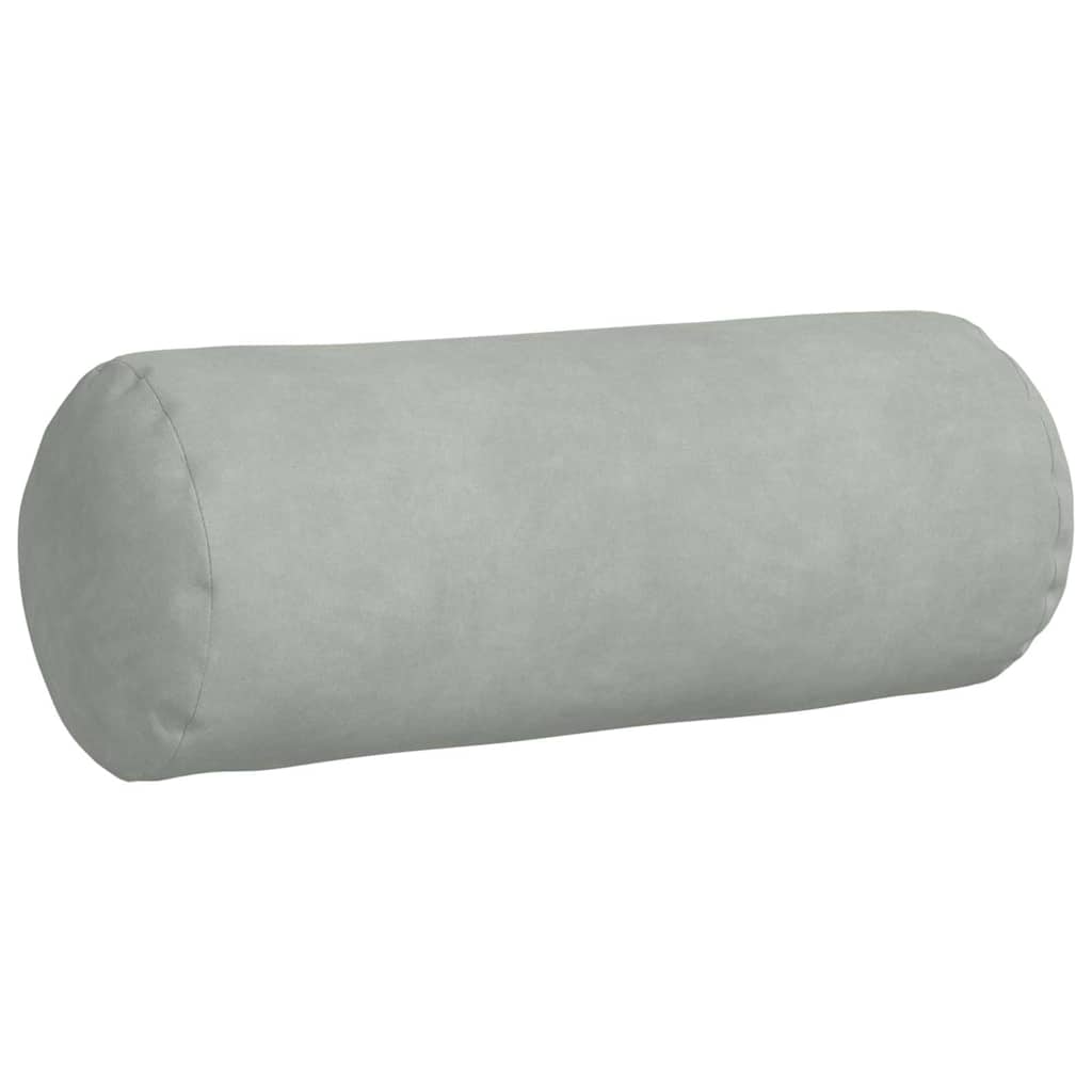 Cuscini a rullo 2 pcs Grigio chiaro Ø 15 x 40 cm