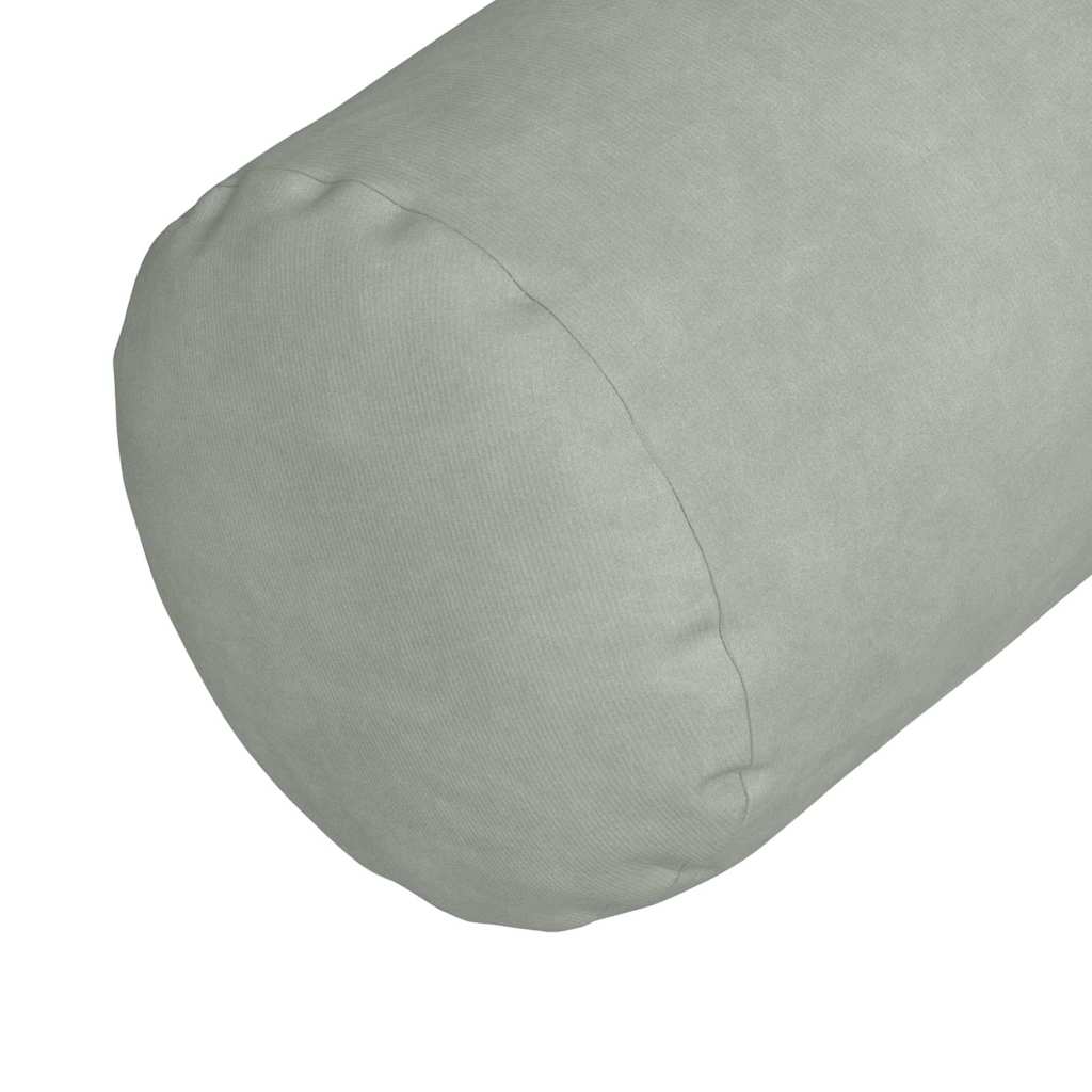 Cuscini a rullo 2 pcs Grigio chiaro Ø 15 x 40 cm