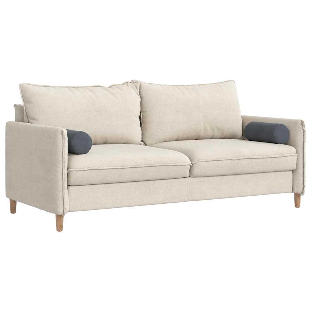Cuscini a rullo 2 pcs Grigio scuro Ø 15 x 40 cm