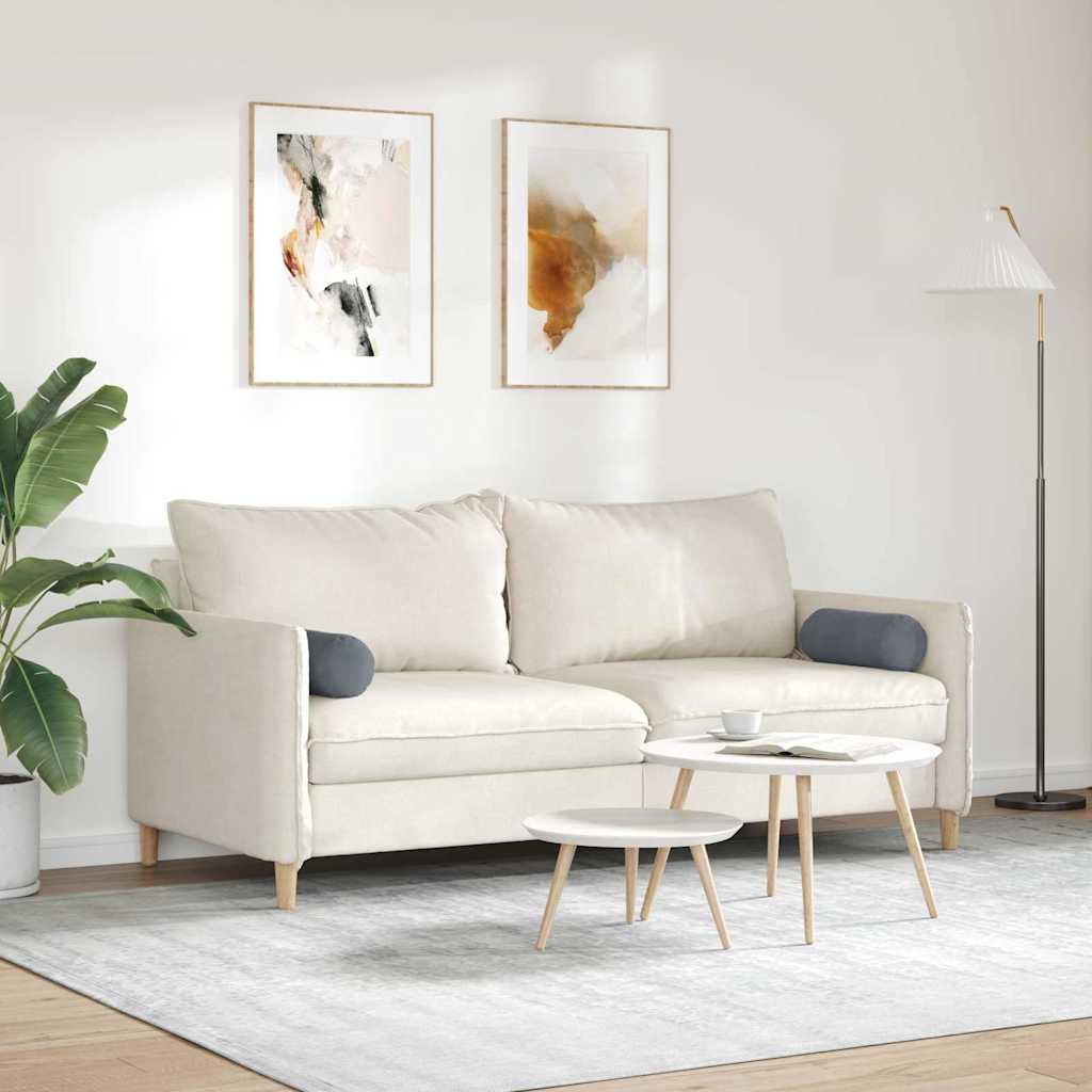 Cuscini a rullo 2 pcs Grigio scuro Ø 15 x 40 cm