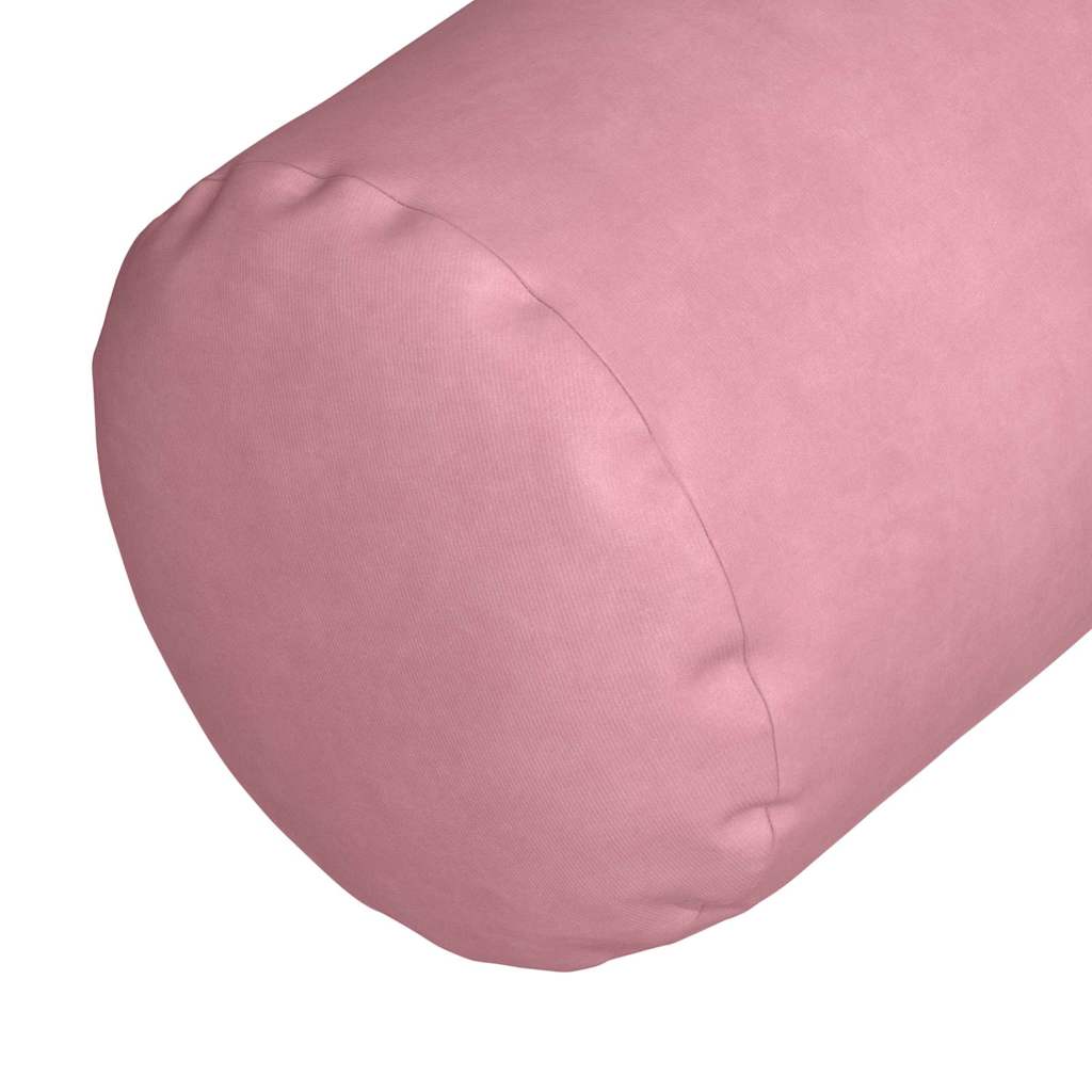 Cuscini a rullo 2 pcs Rosa Ø 15 x 40 cm Tessuto in Cords