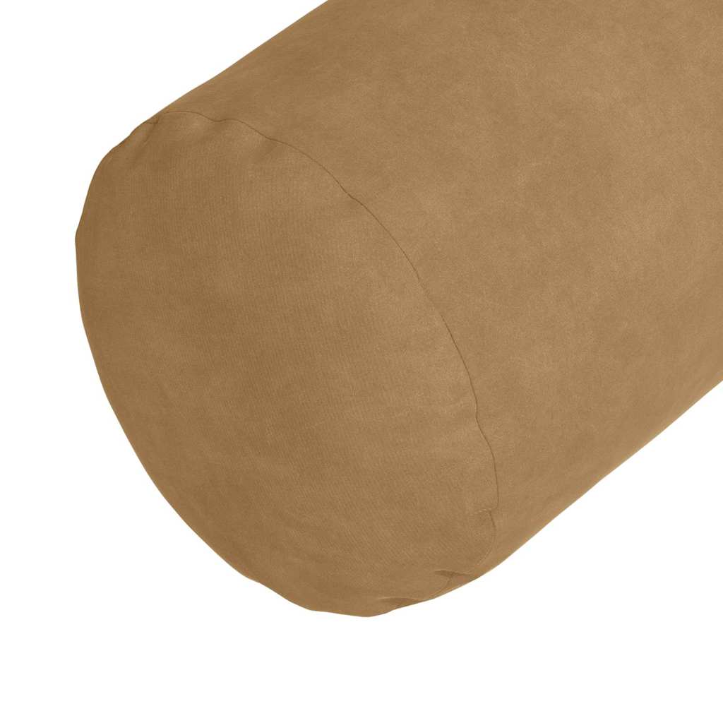 Cuscini a rullo 2 pcs Marrone Ø 15 x 40 cm Tessuto in Cords