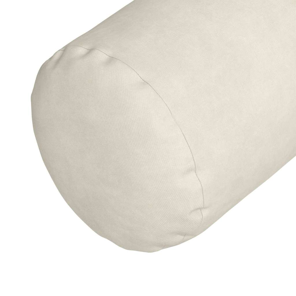 Cuscini a rullo 2 pcs Crema Ø 15 x 40 cm Tessuto in Cords