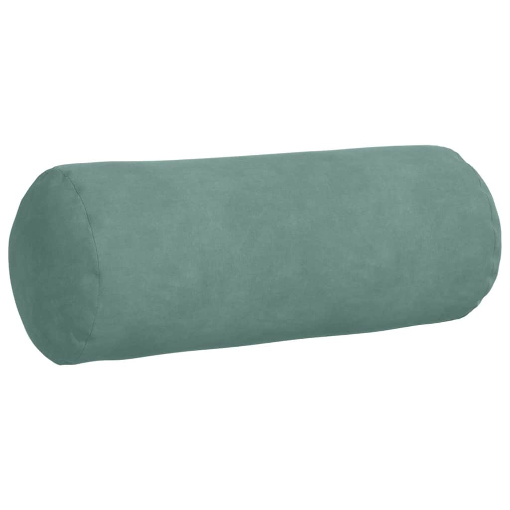 Cuscini a rullo 2 pcs Verde Mare Ø 15 x 40 cm Tessuto in Cords