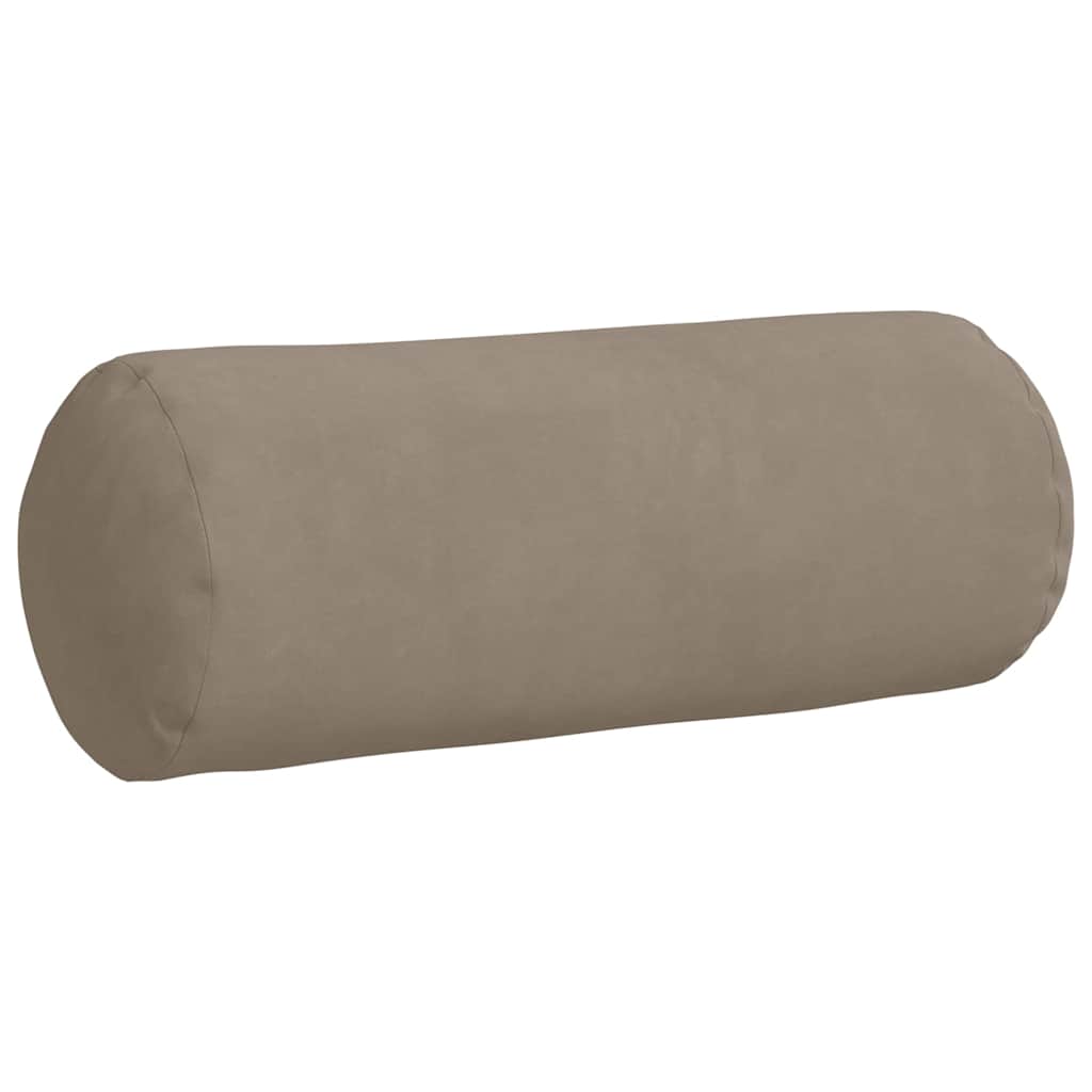 Cuscini a rullo 2 pz Tessuto in Microfibra Talpa Ø 15 x 40 cm