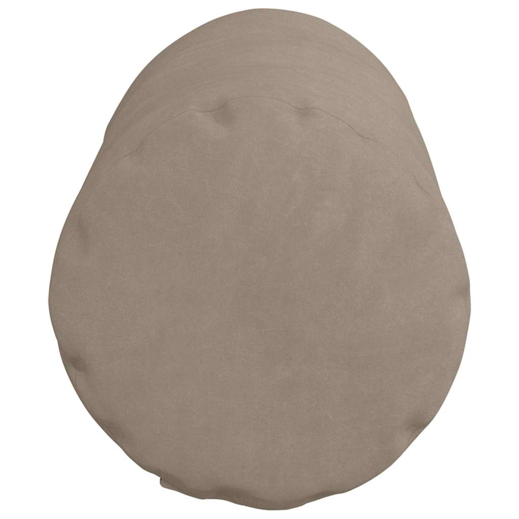 Cuscini a rullo 2 pz Tessuto in Microfibra Talpa Ø 15 x 40 cm