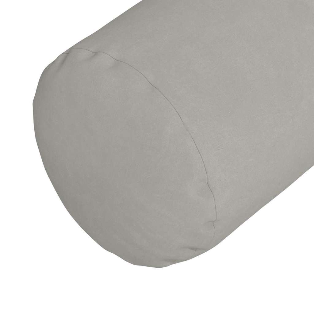 Cuscini a rullo 2 pcs Grigio chiaro Ø 15 x 40 cm