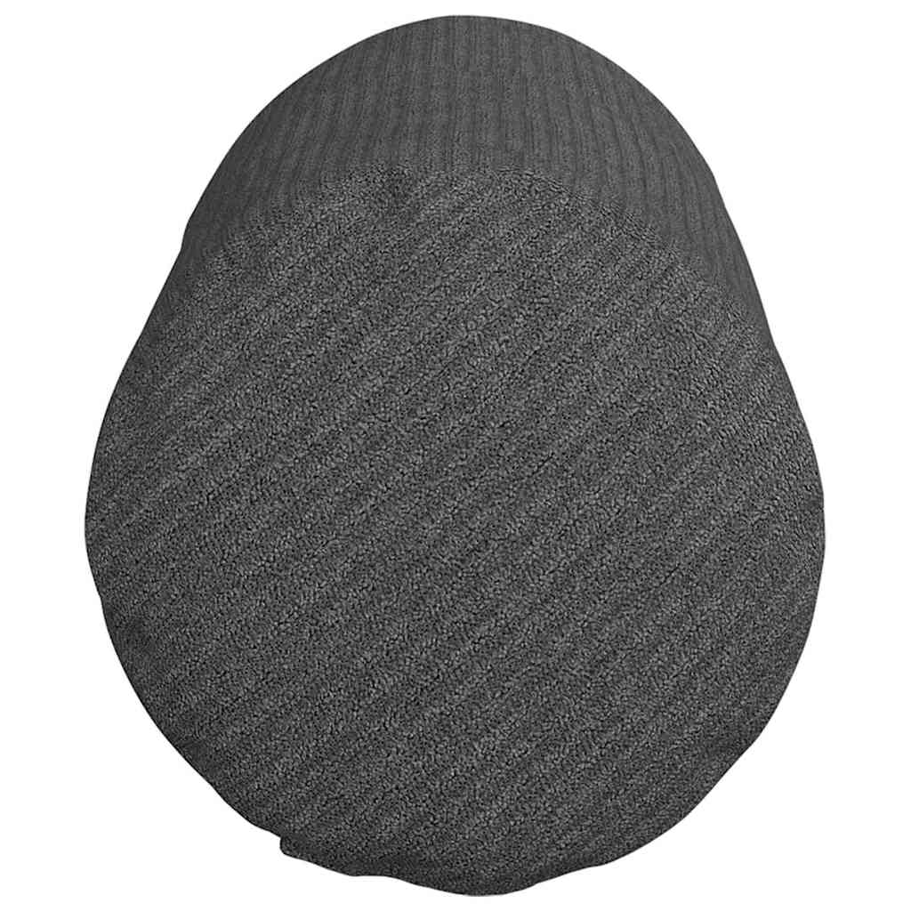 Cuscini a rullo 2 pcs Grigio scuro Ø 15 x 40 cm