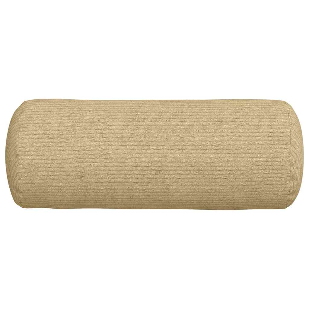 Cuscini a rullo 2 pcs Grigio Verde Ø 15 x 40 cm