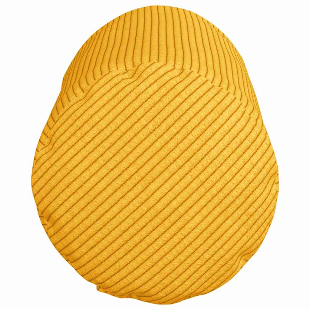 Cuscini a rullo 2 pcs Giallo Chiaro Ø 15 x 40 cm