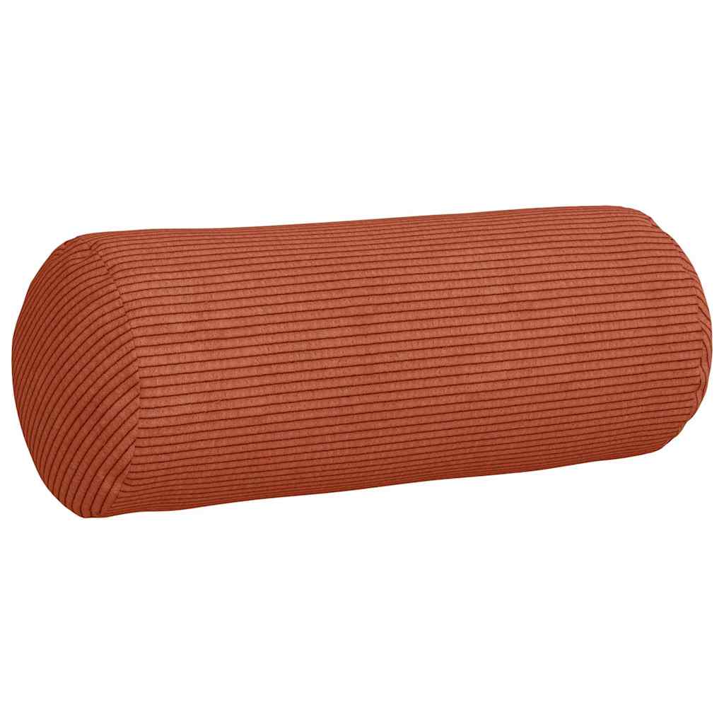 Cuscini a rullo 2 pcs Rosso Arancio Ø 15 x 40 cm