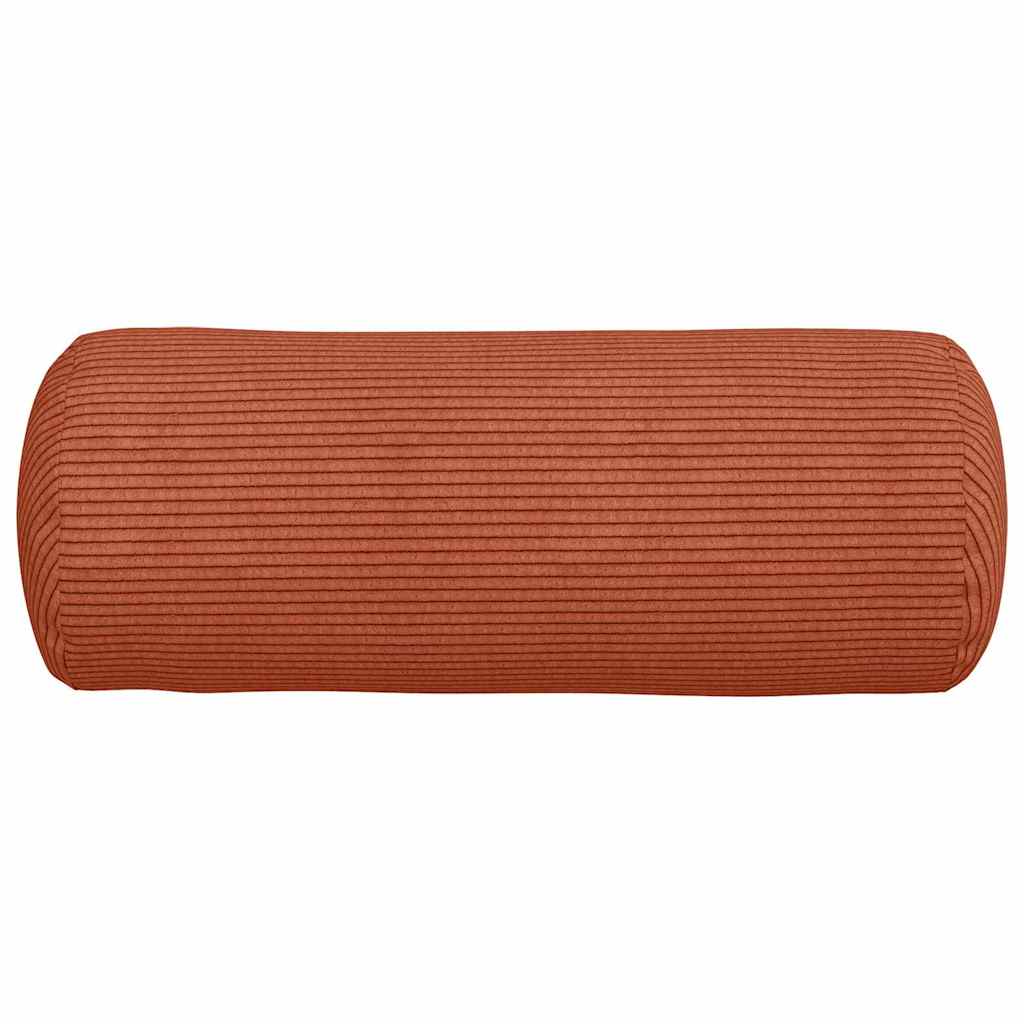 Cuscini a rullo 2 pcs Rosso Arancio Ø 15 x 40 cm