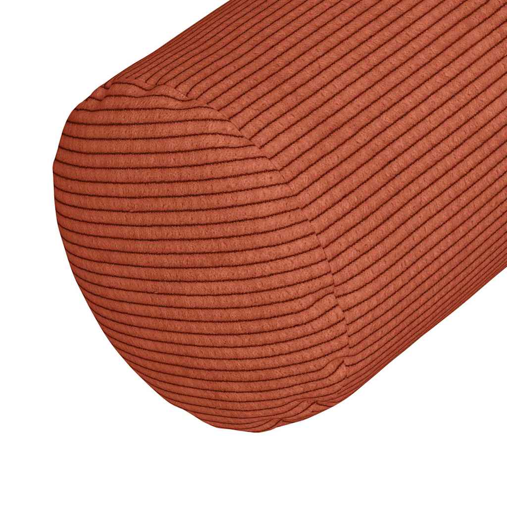Cuscini a rullo 2 pcs Rosso Arancio Ø 15 x 40 cm