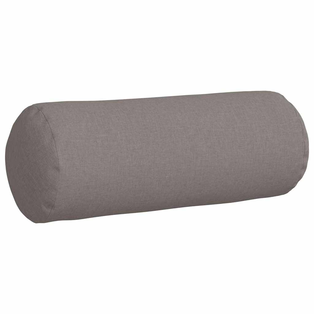Cuscini a rullo 2 pz Tessuto Talpa Ø 25 x 70 cm