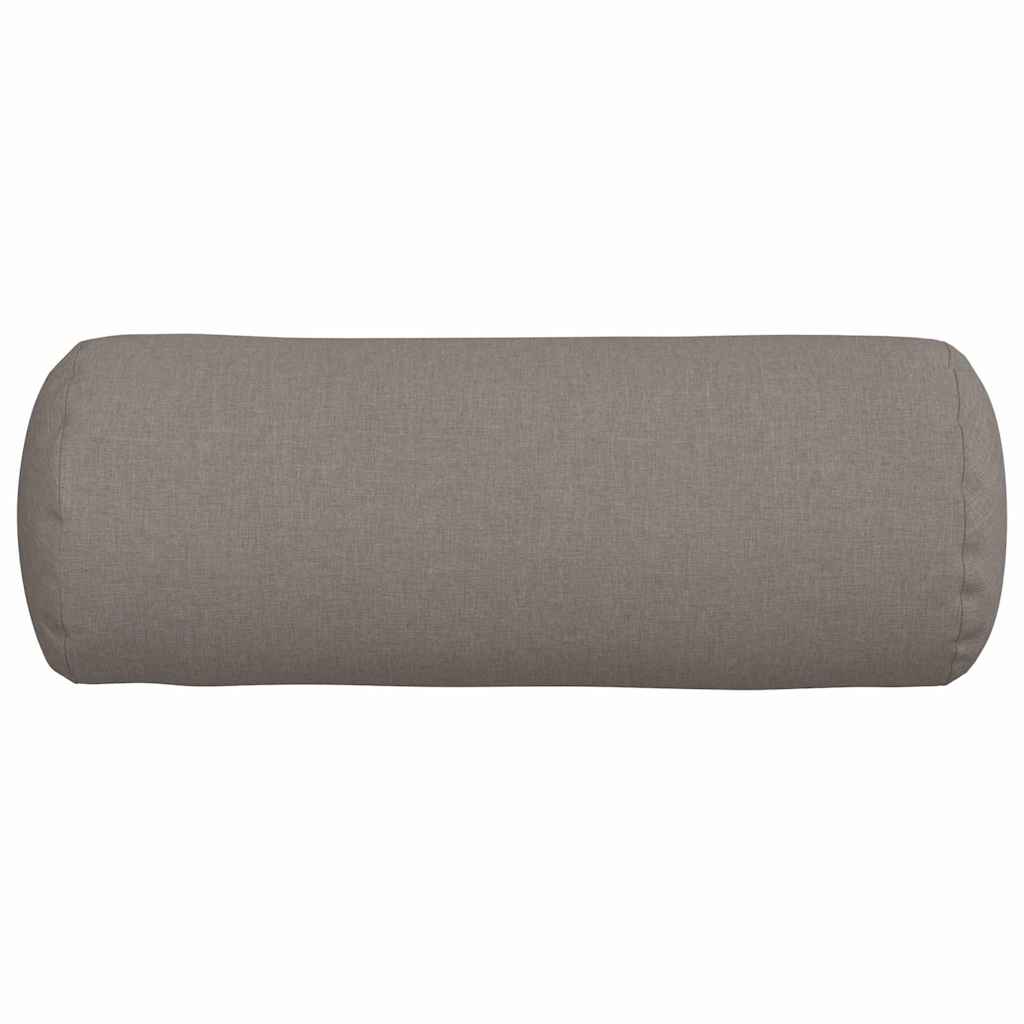 Cuscini a rullo 2 pz Tessuto Talpa Ø 25 x 70 cm