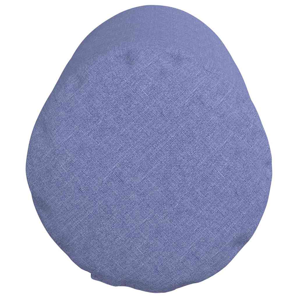 Cuscini a rullo 2 pz Tessuto Blu jeans Ø 25 x 70 cm