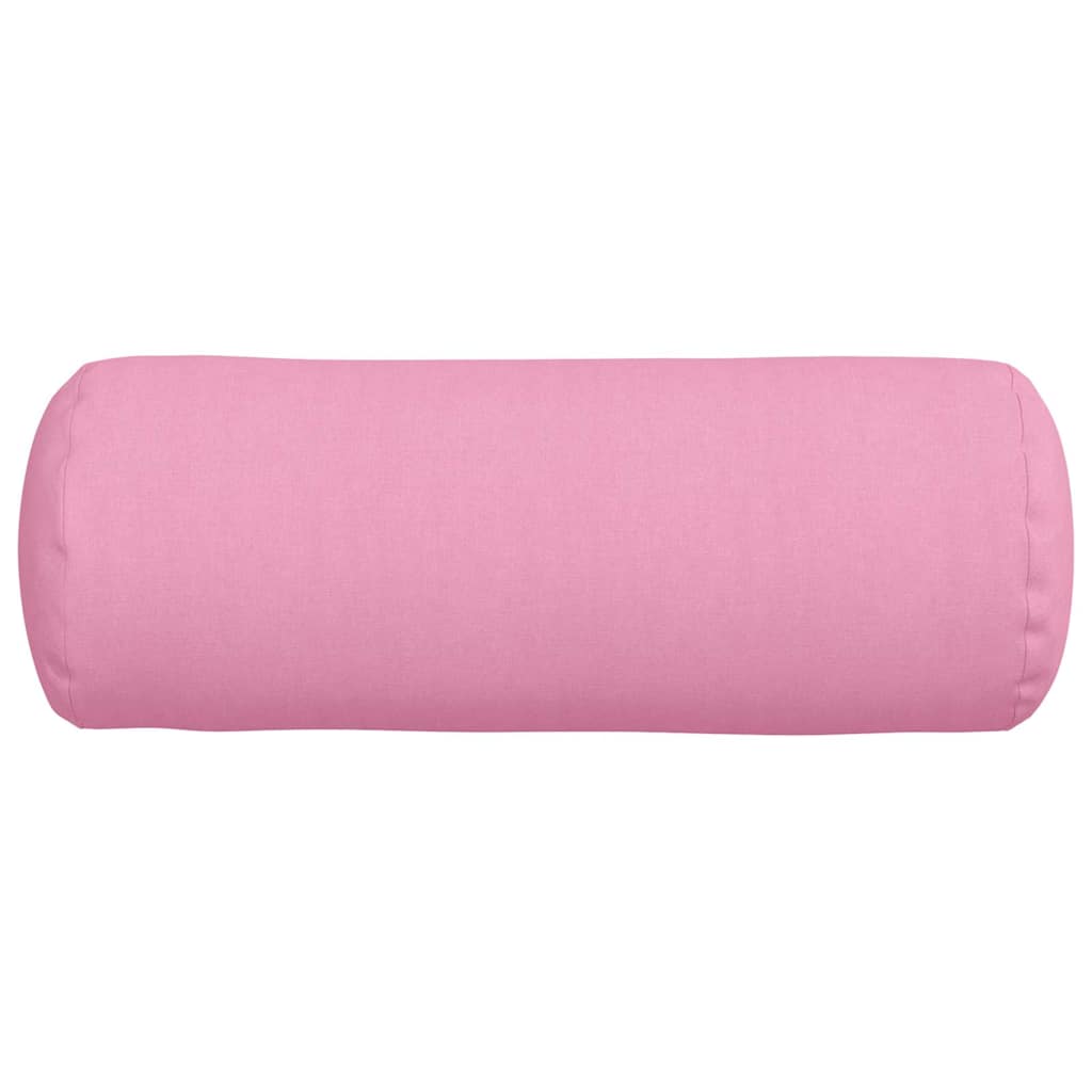 Cuscini a rullo 2 pz Tessuto Rosa Ø 25 x 70 cm
