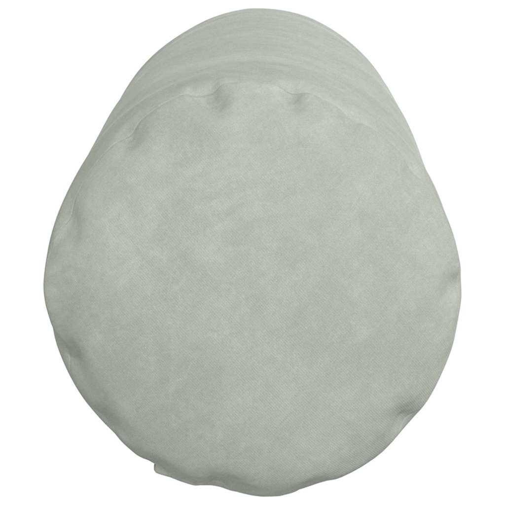 Cuscini a rullo 2 pcs Grigio chiaro Ø 25 x 70 cm