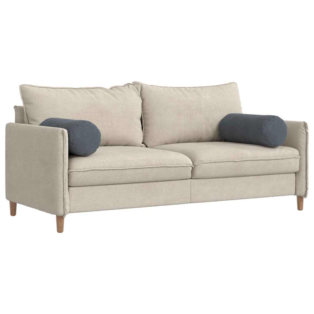 Cuscini a rullo 2 pcs Grigio scuro Ø 25 x 70 cm