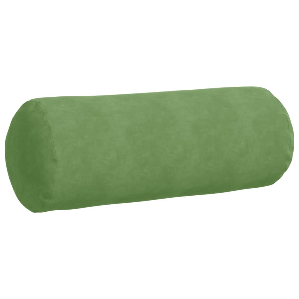 Cuscini a rullo 2 pcs Verde chiaro Ø 25 x 70 cm