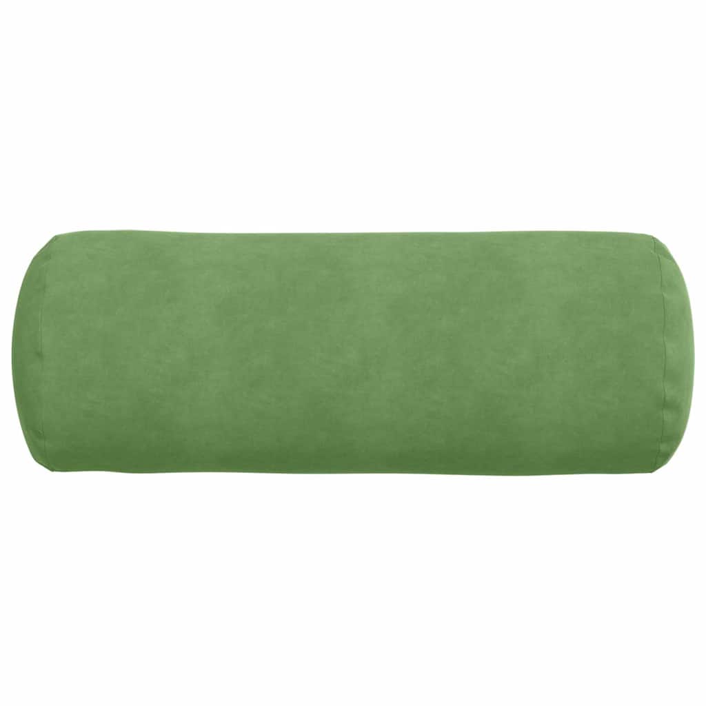 Cuscini a rullo 2 pcs Verde chiaro Ø 25 x 70 cm