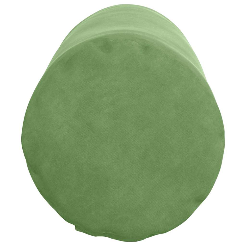 Cuscini a rullo 2 pcs Verde chiaro Ø 25 x 70 cm