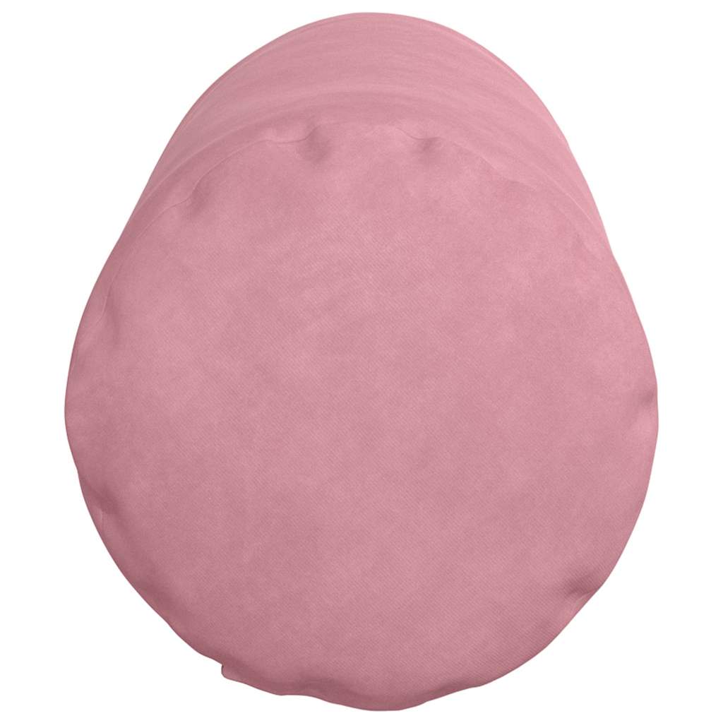 Cuscini a rullo 2 pcs Rosa Ø 25 x 70 cm Tessuto in Cords
