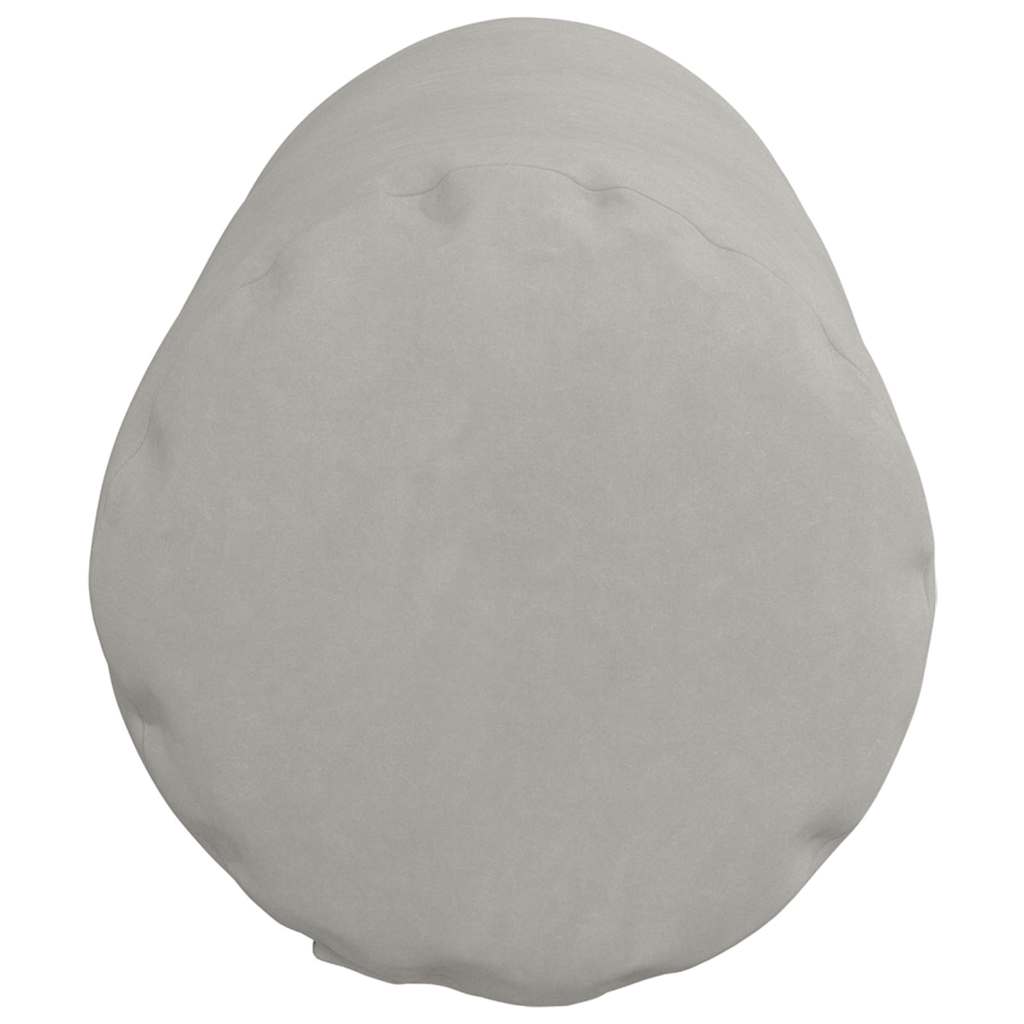 Cuscini a rullo 2 pcs Grigio chiaro Ø 25 x 70 cm
