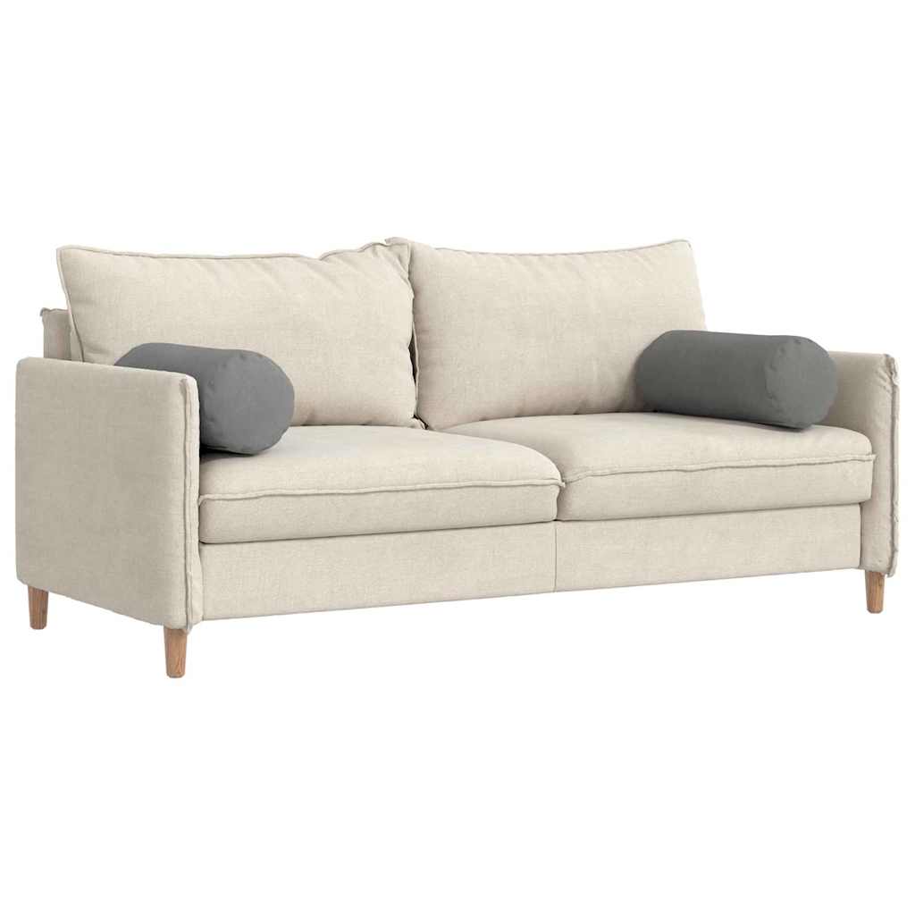 Cuscini a rullo 2 pcs Grigio scuro Ø 25 x 70 cm