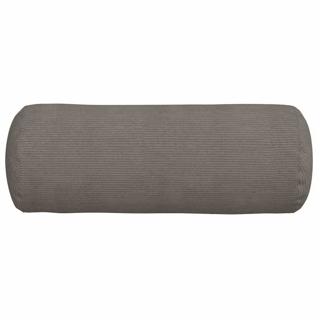 Cuscini a rullo 2 pcs Grigio chiaro Ø 25 x 70 cm