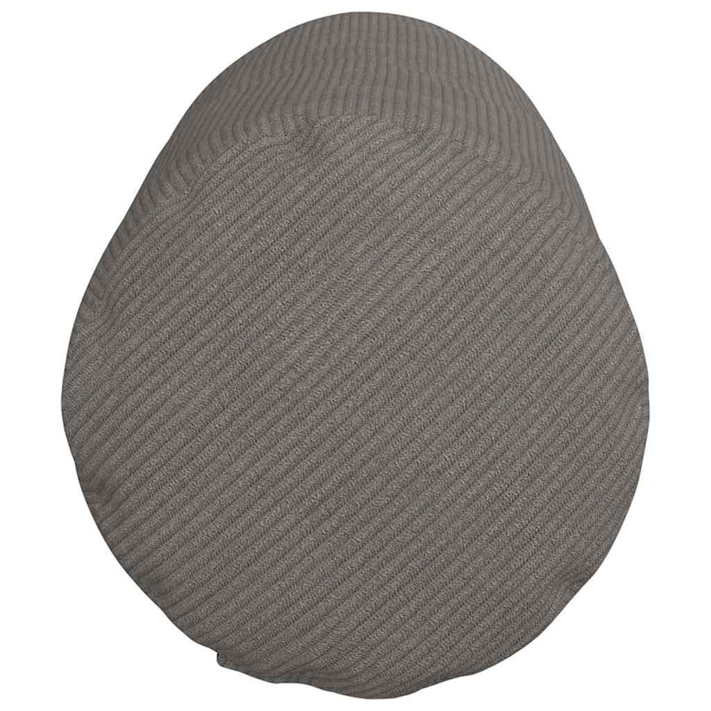 Cuscini a rullo 2 pcs Grigio chiaro Ø 25 x 70 cm