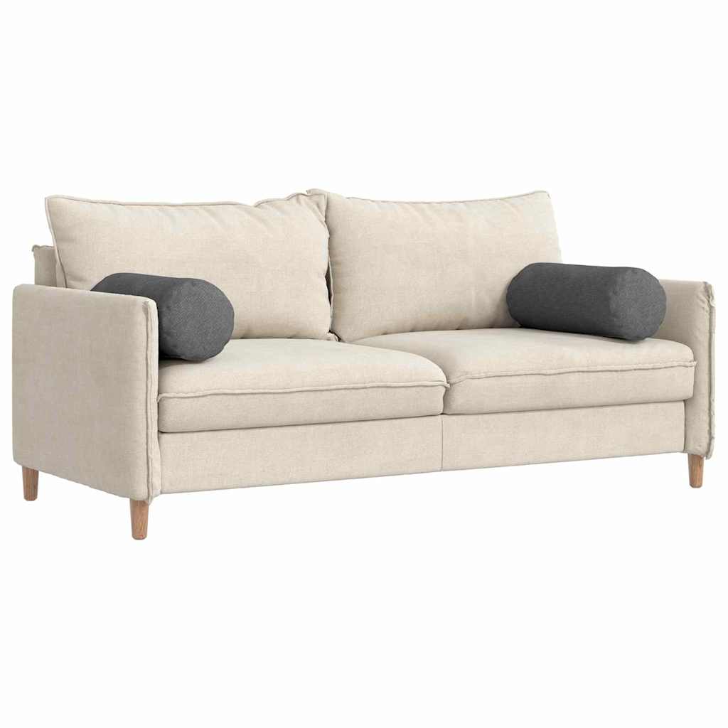 Cuscini a rullo 2 pcs Grigio scuro Ø 25 x 70 cm