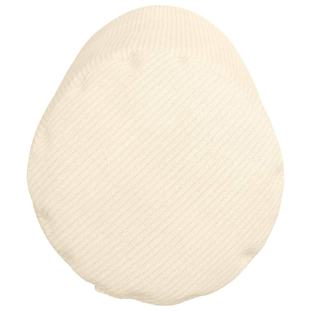 Cuscini a rullo 2 pcs Crema Ø 25 x 70 cm Tessuto in Cords