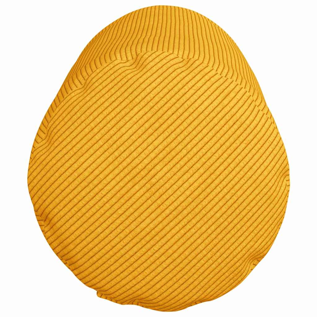 Cuscini a rullo 2 pcs Giallo Chiaro Ø 25 x 70 cm