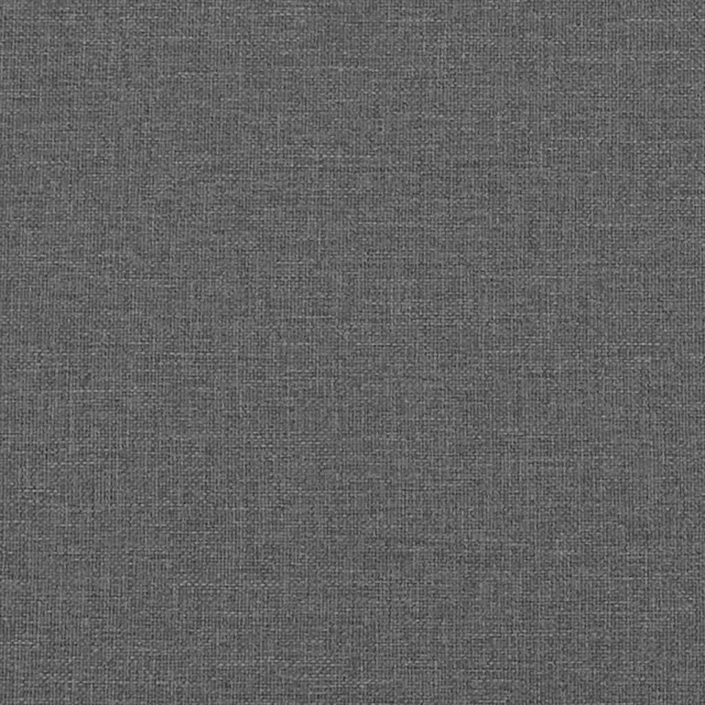 Cuscino per Schiena Grigio scuro 45 x 24 x 50 cm Tessuto