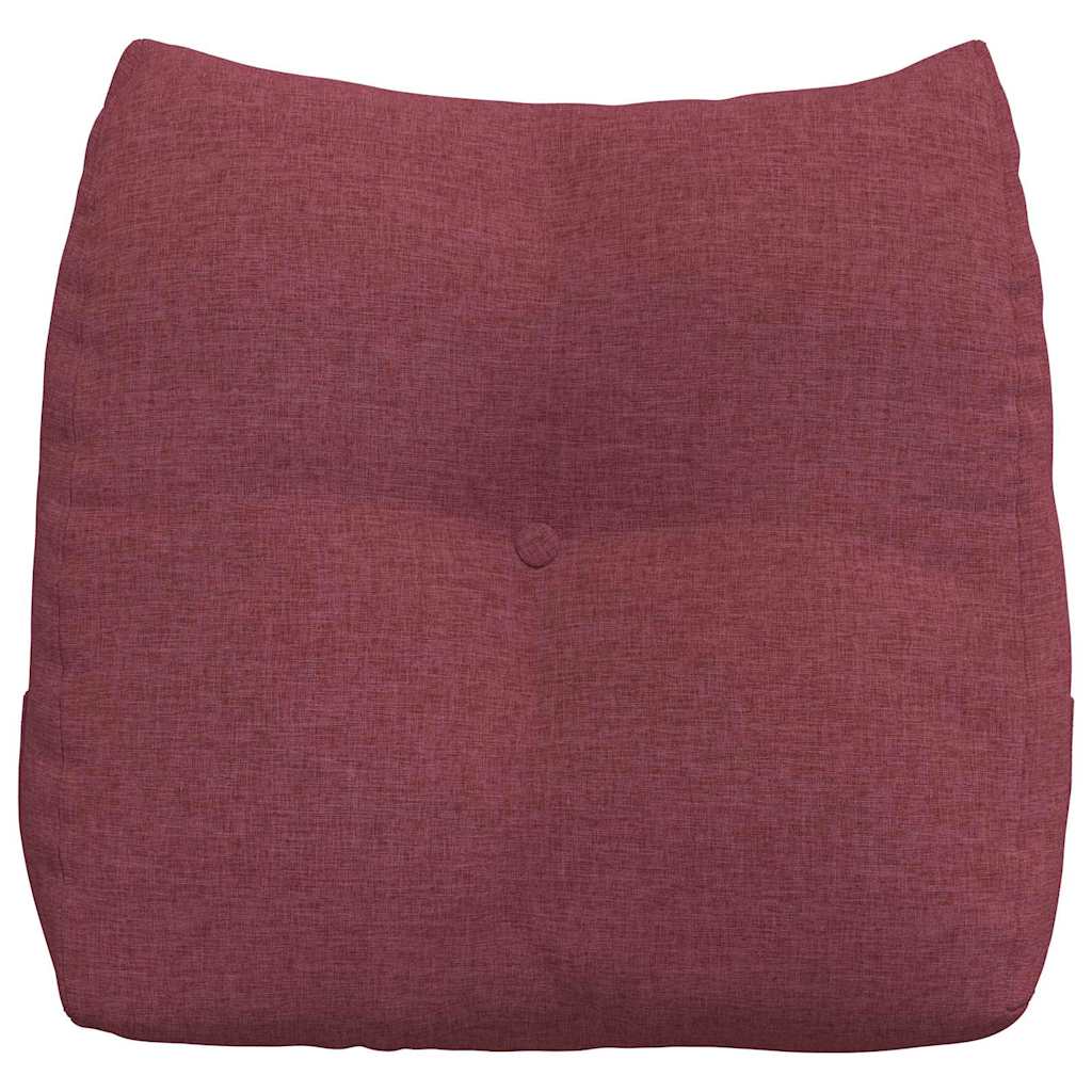 Cuscino per Schiena Rosso Vino 45 x 24 x 50 cm Tessuto