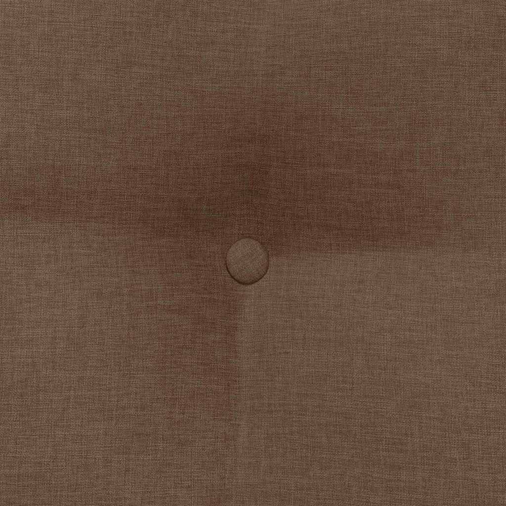 Cuscino per Schiena Marrone 45 x 24 x 50 cm Tessuto