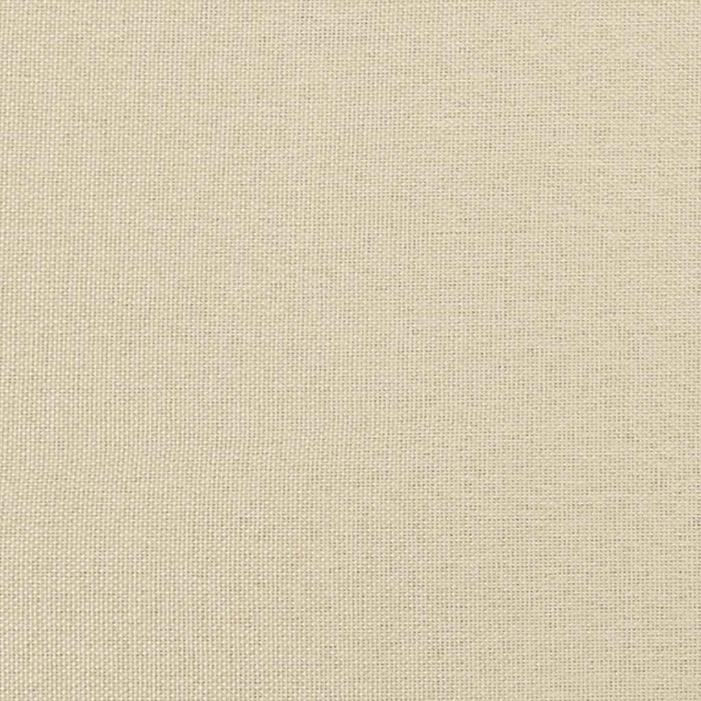Cuscino per Schiena Crema 45 x 24 x 50 cm Tessuto