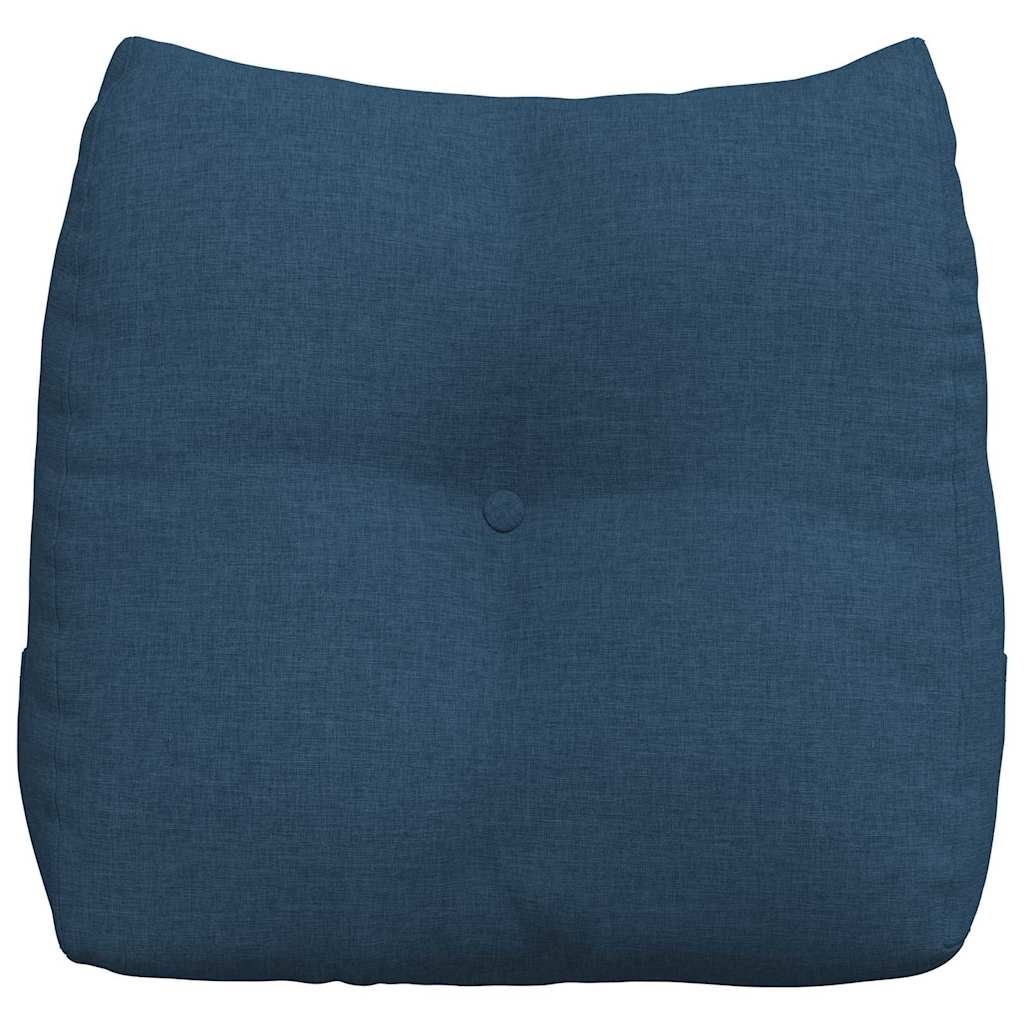 Cuscino per Schiena Blu 45 x 24 x 50 cm Tessuto