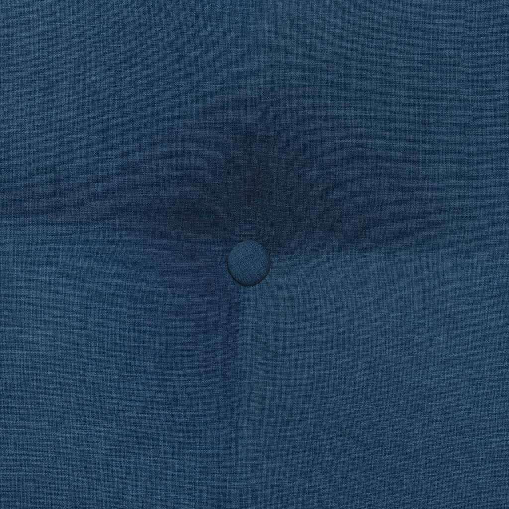 Cuscino per Schiena Blu 45 x 24 x 50 cm Tessuto