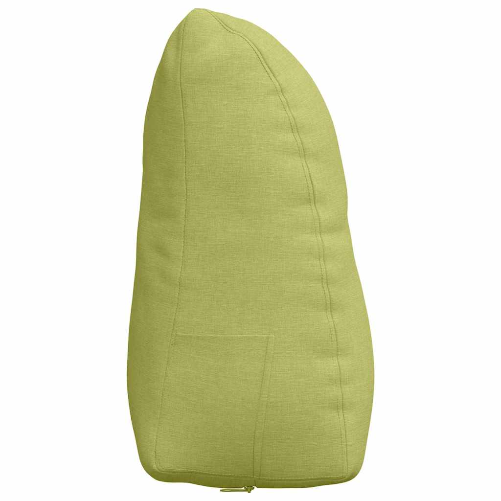 Cuscino per Schiena Verde chiaro 45 x 24 x 50 cm Tessuto
