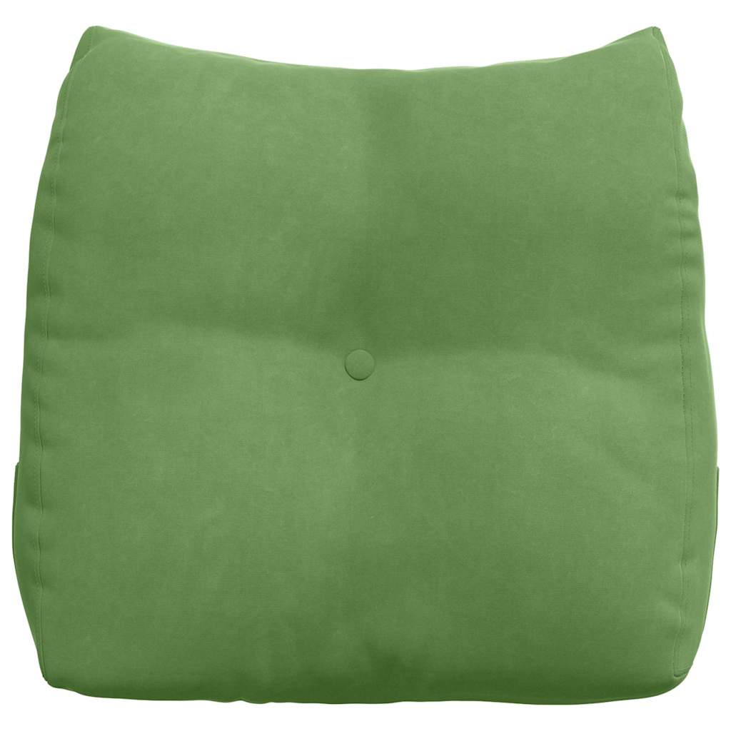 Cuscino per Schiena Verde chiaro 45 x 24 x 50 cm Velluto