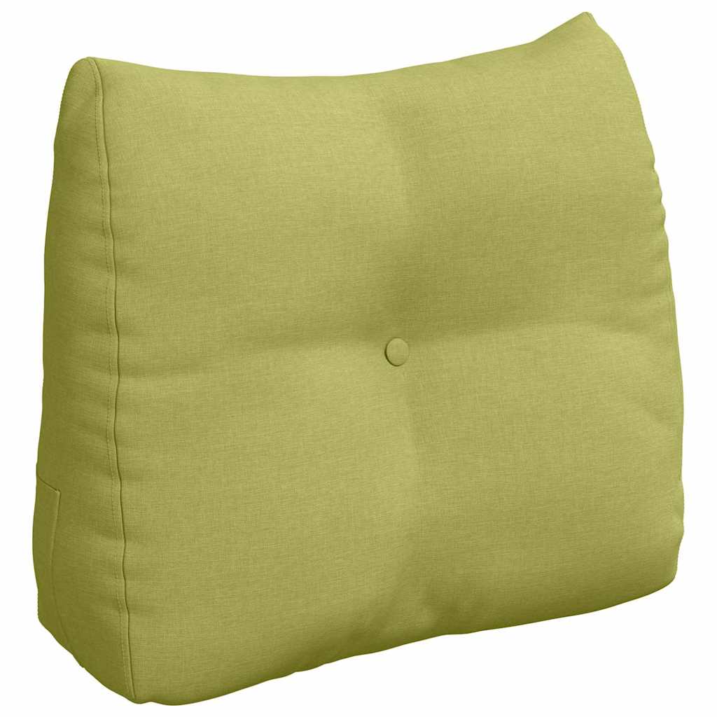 Cuscino per Schiena Verde chiaro 60 x 24 x 50 cm Tessuto