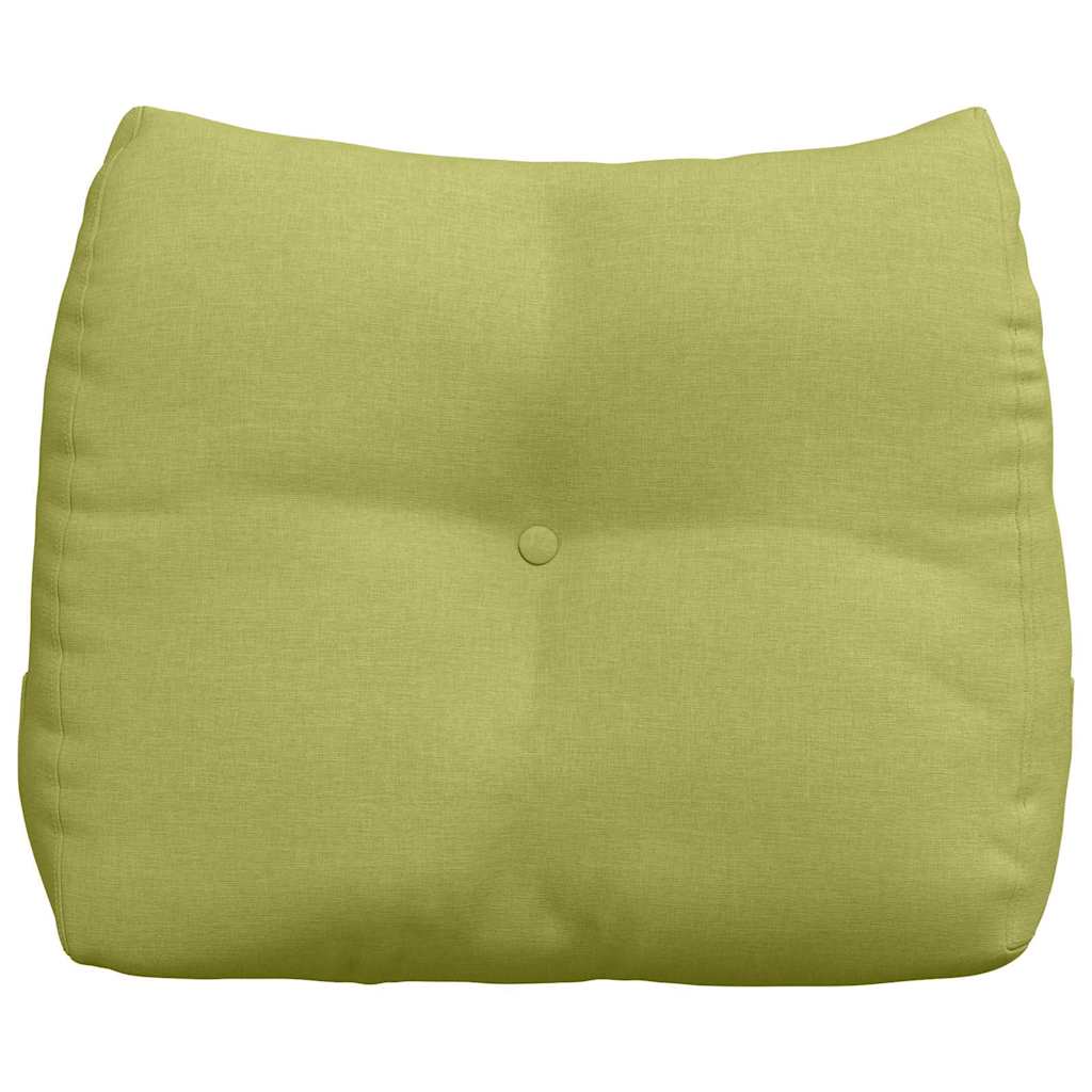 Cuscino per Schiena Verde chiaro 60 x 24 x 50 cm Tessuto
